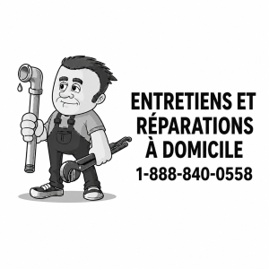 Services de réparations et d'entretiens d'appareils à domicile