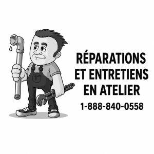 Services de réparations et de reconditionnements de système en atelier
