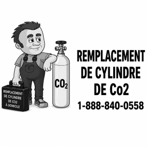 Service de remplacement de bonbonne de CO2