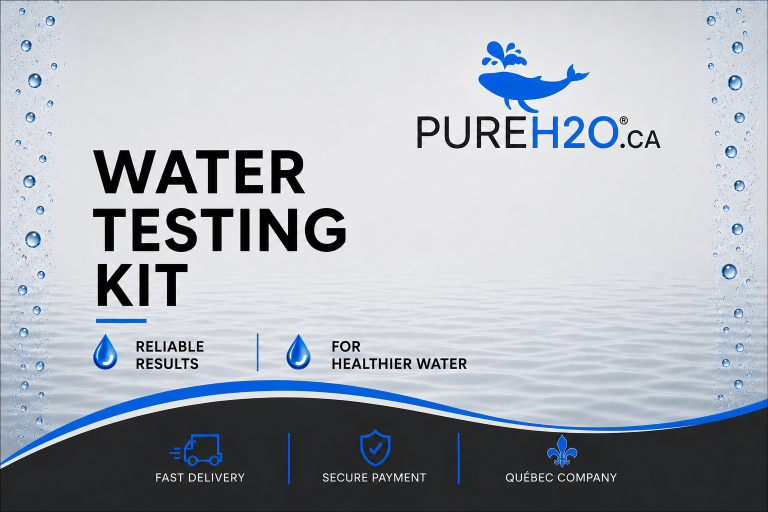 Pure H2O water testing kit for well water