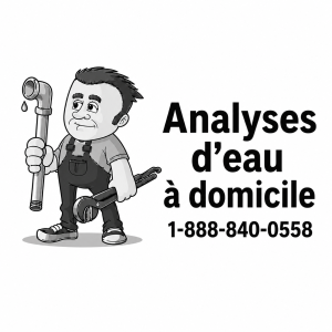 Service d'analyse d'eau à domicile